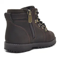 Rakerplus Griffon Hakiki Deri Fermuarlı Kışlık Çocuk Bot