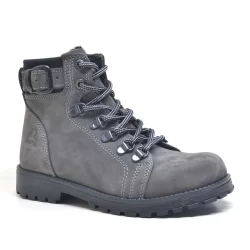 Rakerplus Griffon Hakiki Deri Fermuarlı Kışlık Unisex Çocuk Bot