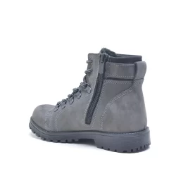 Rakerplus Griffon Hakiki Deri Fermuarlı Kışlık Unisex Çocuk Bot