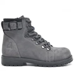 Rakerplus Griffon Hakiki Deri Fermuarlı Kışlık Unisex Çocuk Bot