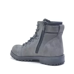 Rakerplus Griffon Hakiki Deri Fermuarlı Kışlık Unisex Çocuk Bot