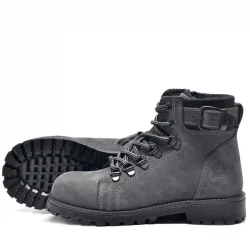 Rakerplus Griffon Hakiki Deri Fermuarlı Kışlık Unisex Çocuk Bot