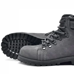 Rakerplus Griffon Hakiki Deri Fermuarlı Kışlık Unisex Çocuk Bot