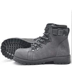 Rakerplus Griffon Hakiki Deri Fermuarlı Kışlık Unisex Çocuk Bot