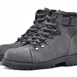 Rakerplus Griffon Hakiki Deri Fermuarlı Kışlık Unisex Çocuk Bot