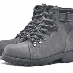 Rakerplus Griffon Hakiki Deri Fermuarlı Kışlık Unisex Çocuk Bot