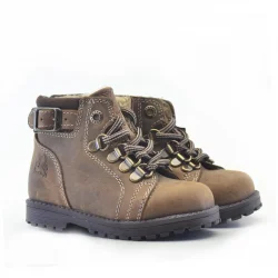 Rakerplus Griffon Hakiki Deri Kum Fermuarlı Kışlık Çocuk Bot