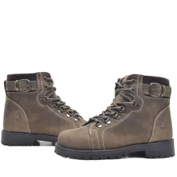 Rakerplus Griffon Hakiki Deri Kum Fermuarlı Kışlık Çocuk Bot