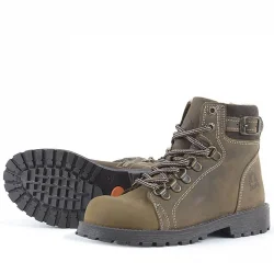 Rakerplus Griffon Hakiki Deri Kum Fermuarlı Kışlık Çocuk Bot