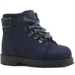 Rakerplus Griffon Hakiki Deri Lacivert Fermuarlı Bebek Botu