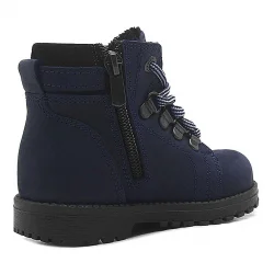 Rakerplus Griffon Hakiki Deri Lacivert Fermuarlı Bebek Botu