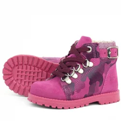 Rakerplus Griffon Hakiki Deri Pembe Kamuflaj Bebek Bot