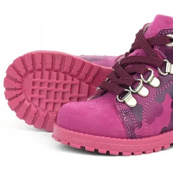 Rakerplus Griffon Hakiki Deri Pembe Kamuflaj Bebek Bot