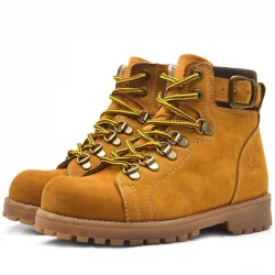 Rakerplus Griffon Hakiki Deri Sarı Kürklü Çocuk Bot