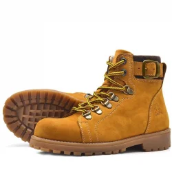 Rakerplus Griffon Hakiki Deri Sarı Kürklü Çocuk Bot