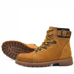 Rakerplus Griffon Hakiki Deri Sarı Kürklü Çocuk Bot