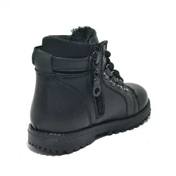 Rakerplus Griffon Hakiki Deri Siyah Fermuarlı Erkek Bebek Bot