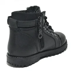 Rakerplus Griffon Hakiki Deri Siyah Fermuarlı Erkek Bebek Bot