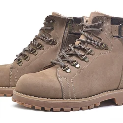 Rakerplus Griffon Hakiki Deri Vizon Fermuarlı Çocuk Bot