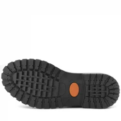 Rakerplus Griffon Hakiki Deri Yeşil Fermuarlı Kışlık Çocuk Bot