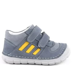 Rakerplus Grizzy Hakiki Deri Gri İlk Adım Unisex Bebek Ayakkabısı