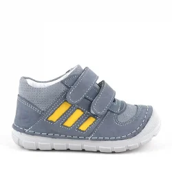 Rakerplus Grizzy Hakiki Deri Gri İlk Adım Unisex Bebek Ayakkabısı