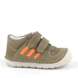 Rakerplus Grizzy Hakiki Deri Haki İlk Adım Unisex Bebek Ayakkabısı