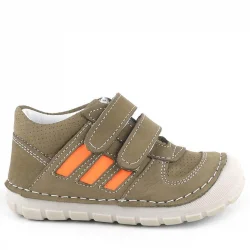 Rakerplus Grizzy Hakiki Deri Haki İlk Adım Unisex Bebek Ayakkabısı