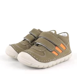 Rakerplus Grizzy Hakiki Deri Haki İlk Adım Unisex Bebek Ayakkabısı