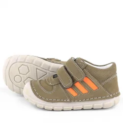 Rakerplus Grizzy Hakiki Deri Haki İlk Adım Unisex Bebek Ayakkabısı