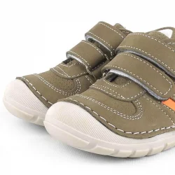 Rakerplus Grizzy Hakiki Deri Haki İlk Adım Unisex Bebek Ayakkabısı