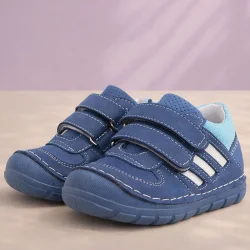 Rakerplus Grizzy Hakiki Deri Lacivert İlk Adım Erkek Bebek Ayakkabısı