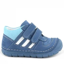 Rakerplus Grizzy Hakiki Deri Lacivert İlk Adım Erkek Bebek Ayakkabısı