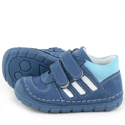 Rakerplus Grizzy Hakiki Deri Lacivert İlk Adım Erkek Bebek Ayakkabısı