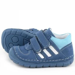 Rakerplus Grizzy Hakiki Deri Lacivert İlk Adım Erkek Bebek Ayakkabısı