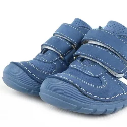 Rakerplus Grizzy Hakiki Deri Lacivert İlk Adım Erkek Bebek Ayakkabısı