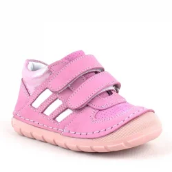 Rakerplus Grizzy Hakiki Deri Pembe İlk Adım Kız Bebek Ayakkabısı