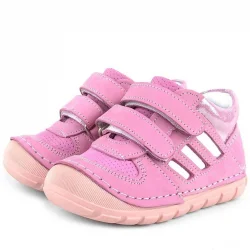 Rakerplus Grizzy Hakiki Deri Pembe İlk Adım Kız Bebek Ayakkabısı