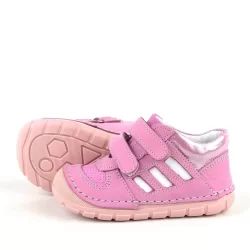 Rakerplus Grizzy Hakiki Deri Pembe İlk Adım Kız Bebek Ayakkabısı