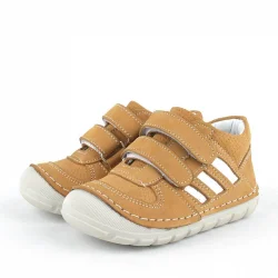 Rakerplus Grizzy Hakiki Deri Taba İlk Adım Unisex Bebek Ayakkabısı