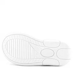 Rakerplus Hakiki Deri Anatomik Beyaz Cırtlı Kız Bebek Sandalet Ayakkabı