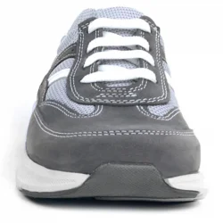 Rakerplus Hakiki Deri Anatomik Gri Bağcıklı Hafif Çocuk Spor Ayakkabı