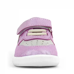 Rakerplus Hakiki Deri Anatomik Pembe Simli Bebek Spor Ayakkabı