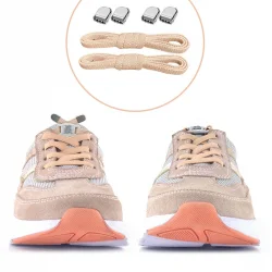 Rakerplus Hakiki Deri Anatomik Pudra Lastik Bağcıklı Hafif Kız Çocuk Günlük Ayakkabı