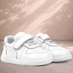 Rakerplus Hakiki Deri Beyaz Anatomik Bebek Spor Ayakkabı