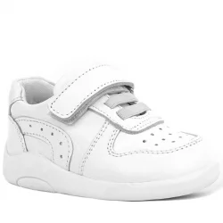 Rakerplus Hakiki Deri Beyaz Anatomik Bebek Spor Ayakkabı