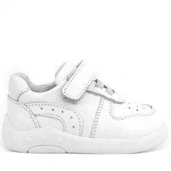 Rakerplus Hakiki Deri Beyaz Anatomik Bebek Spor Ayakkabı