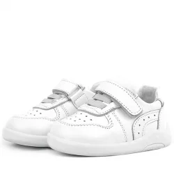 Rakerplus Hakiki Deri Beyaz Anatomik Bebek Spor Ayakkabı