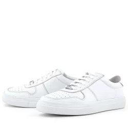Rakerplus Hakiki Deri Beyaz Kız Çocuk Günlük Sneaker Ayakkabı