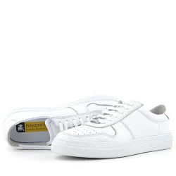 Rakerplus Hakiki Deri Beyaz Kız Çocuk Günlük Sneaker Ayakkabı